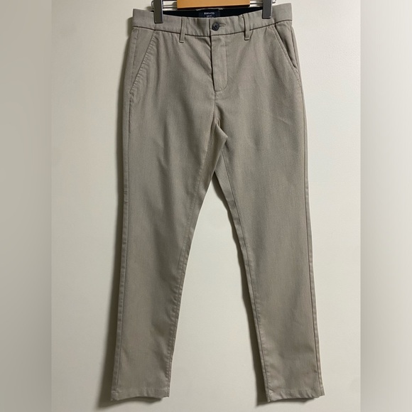 RW&CO Men’s Beige Brushed Chino Pants Slim Fit Size 29x32 - Picture 3 of 5